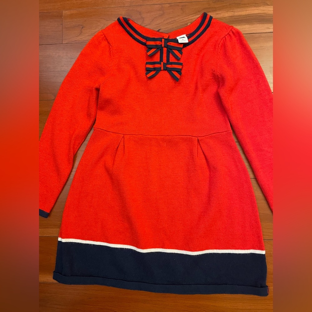 Janie and jack beautiful red dress size 5
